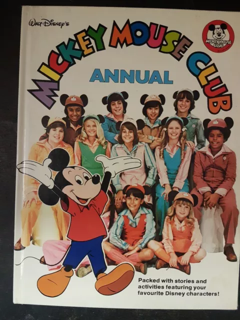 Walt Disney Mickey Mouse Club Annual - Published 1979 By Purnell -