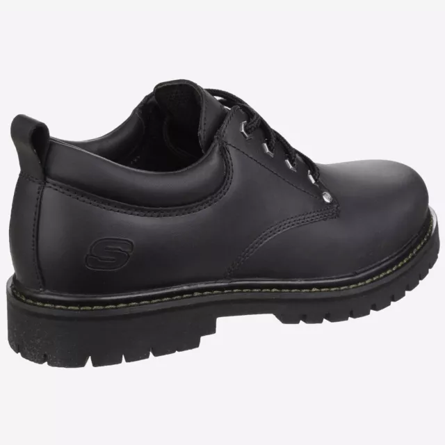 SKECHERS TOM CATS Oxford Mens Casual Shoe Leather Black $132.93 - PicClick