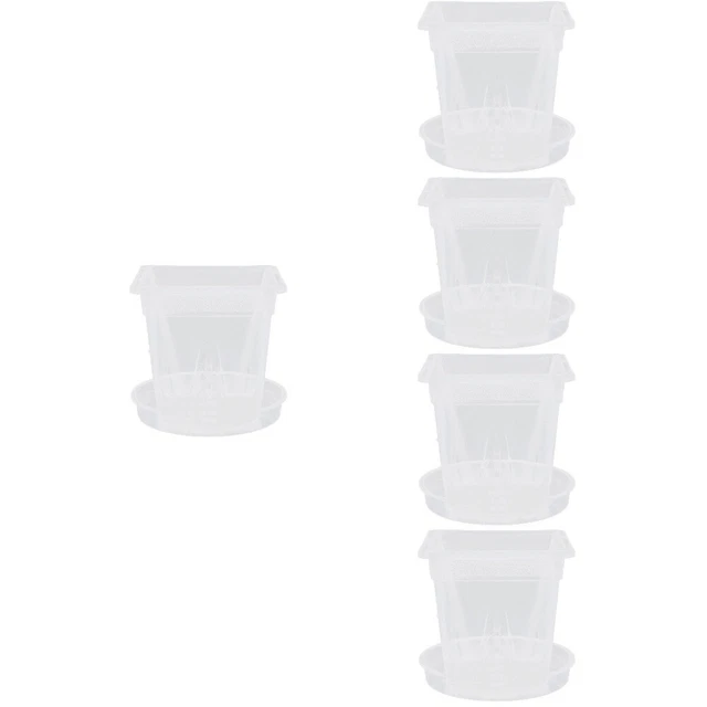 50 Vasi Per Piante In Plastica - 2 Litri - 14x15 Cm - Colore Nero - Ideali Per Radici Profonde