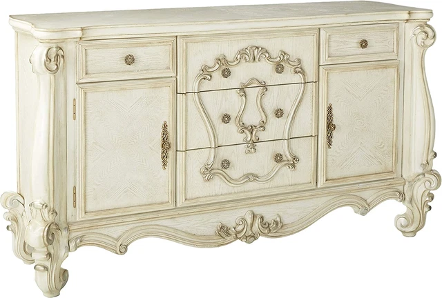 ACME Versailles Dresser - 21135 - Bone White