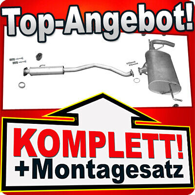 Endschalldämpfer für SUZUKI GRAND VITARA 2.0i 140PS Ab 06.2008 5 Türen Auspuff 