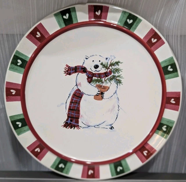 PFALTZGRAFF SNOW BEAR Collection Trivet, Hot Plate Or Cheese Tray