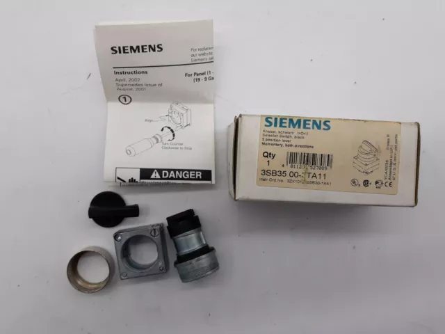 Commutateur sélecteur Siemens 3SB35 00-3TA11 2