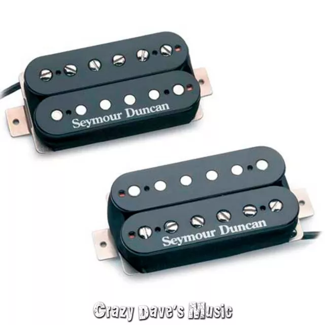 Seymour Duncan Hot Rodded Humbucker Set SH-4 SH-2n NEW w Dunlop Medium x6 3