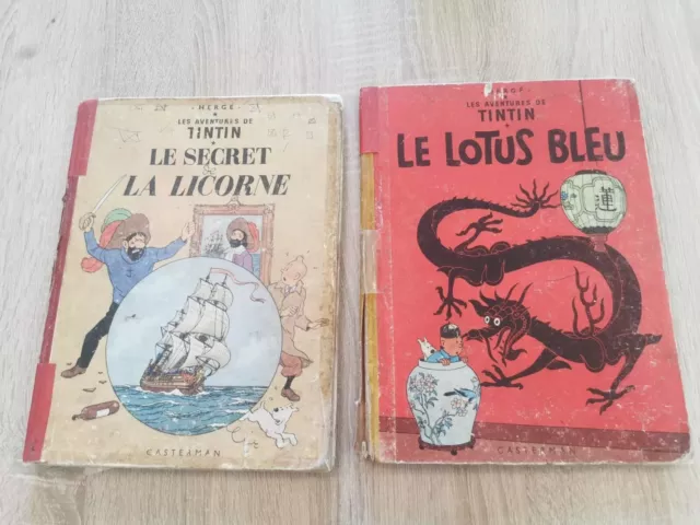 BD Tintin des Année 1940.