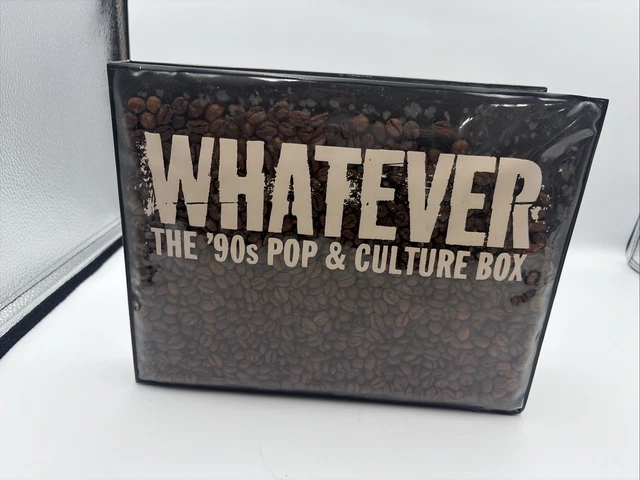 WHATEVER THE '90S Pop and Culture Box-plus Original Book-READ EUR