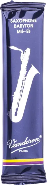 Anche de saxophone Baryton Mib/Eb Vandoren traditionnelle à l'unité
