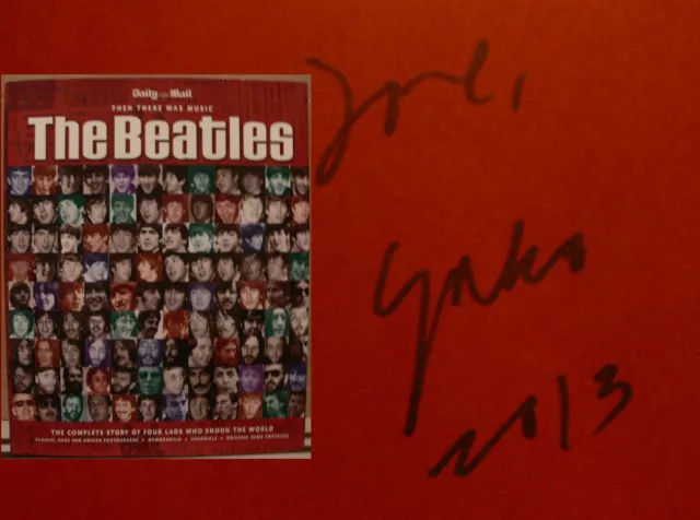 Yoko Ono Signiert Beatles Buch Original Signed Signatur Autogramm Unterschrift