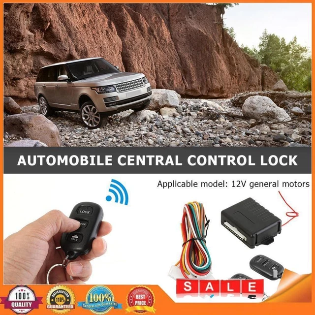 Universal Car Remote Central Door Lock Kit Keyless Entry Alarm System 410/T126