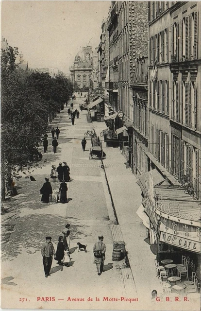 CPA PARIS (15th) Avenue de la Motte Picquet (561046)