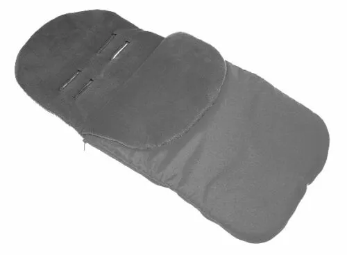 Xxl Large Universal Baby Footmuff Fit Pushchair Stroller Buggy 110cm Plain Grey