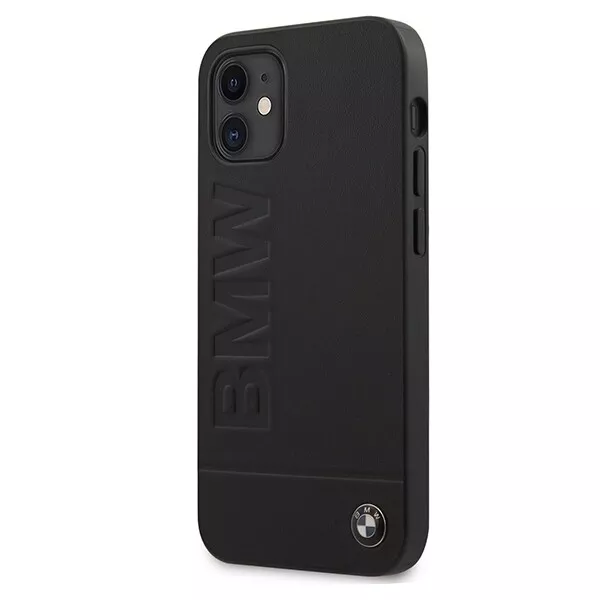 Étui Original BMW pour Apple IPHONE 12 Mini (5.4 ") Cuir Véritable Noire