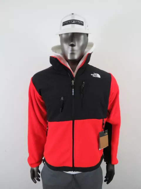 Mens TNF The North Face 1995 Retro Denali Full Zip Heavy Fleece Jacket Fiery Red