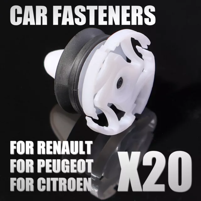 OE# 9345ZN For Peugeot Renault Citroen Car Interior Door Card Trim Panel Clips