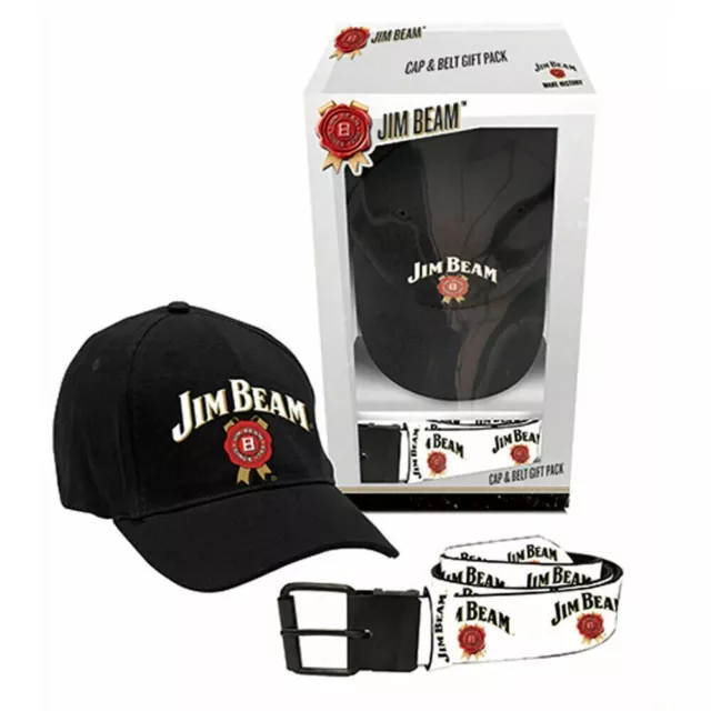 JIM BEAM Cap & Belt Gift Pack