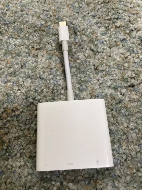 Genuine Apple USB-C Digital AV Multiport Adapter To USB-C, HDMI, USB A1621