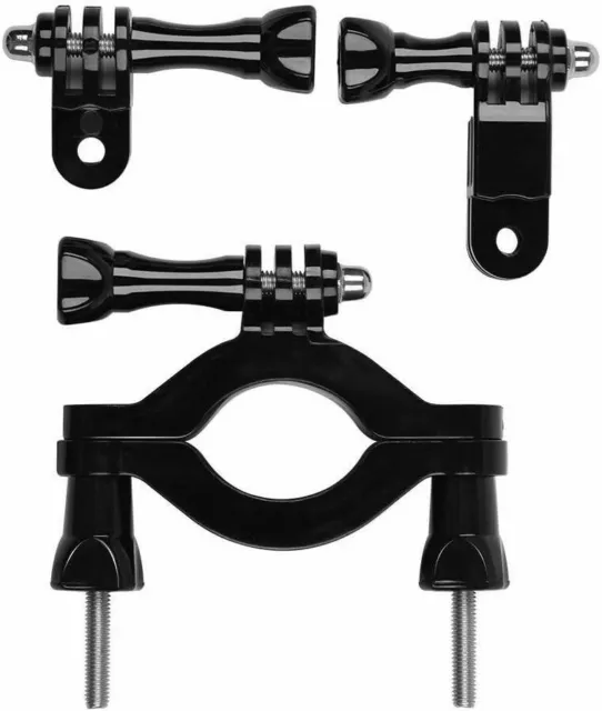 Roll Bar Cage Handlebar Seatpost Bike Mount + 3-Way Pivot Arm for GoPro 9 8 7 6