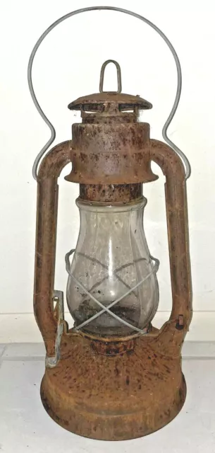 Antique Original Dietz No 2 Blizzard Barn Lantern Unrestored