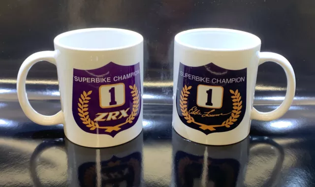 Kawasaki ZRX 1100 oder Z 1000 R Eddie Lawson Superbike Champion Kaffeetasse