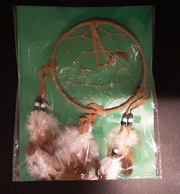 NEW, 5” Brown ST JOSEPHS INDIAN SCHOOL Dreamcatcher