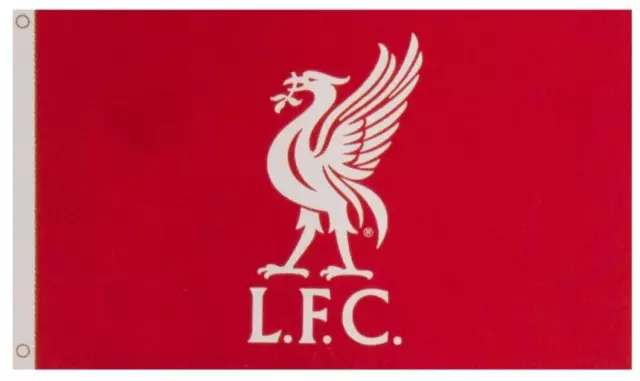 Liverpool Crest Flag Official Merchandise 5x3ft Football Gift Idea Reds LFC