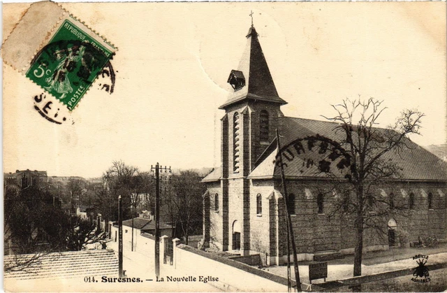CPA Suresnes Le Pont entree du Bois de Boulogne (1315036)