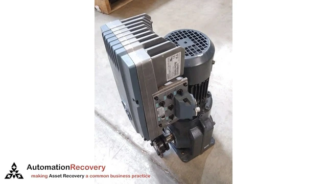 Siemens 2Kj3603-9Ce11-9Aw1-Z, Helical Worm Gear Motor #263213