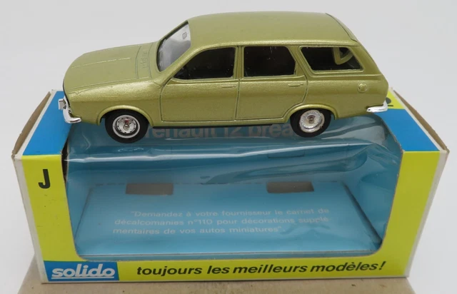 Solido 1:43 Renault 5 TL année de construction 1972 bleu clair S4301900