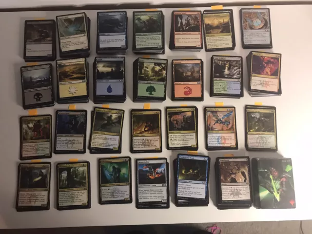 MTG Magic The Gathering Bundle 500 Cards COMMON/UNCOMMON/RARE M16-19 USED 2