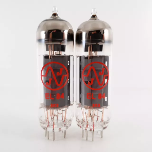 2 X El84 Jj Electronic Tube. Matched Pair 1. Cv Ena