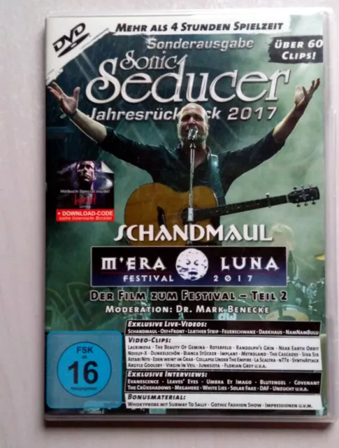 Sonic Seducer 2 DVD - Jahresrückblick 2017 mit Mera Luna Film zum Festival