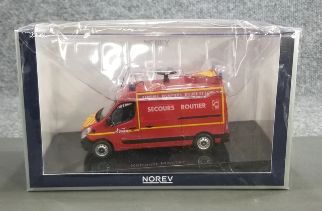 Renault Master Bemaex 1/43 - Camion Sapeurs Pompiers Norev - Routier