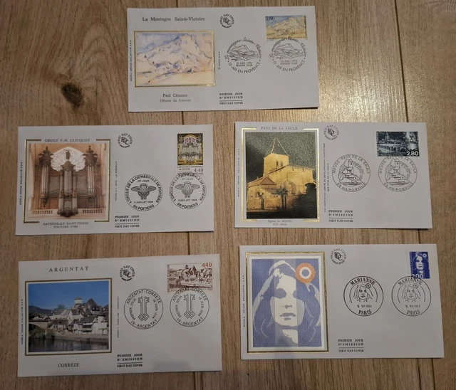 Lot De 16 Enveloppes 1er Jour - Nouvelle-Calédonie - 1976