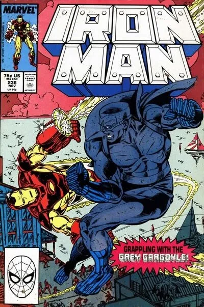 Iron Man, The Invincible #236 Marvel Comics 11/88 (VF 8.0/Stock Photo)