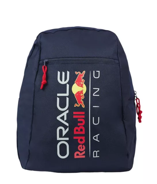 Red Bull Team Backpack, F1, 2023, Navy, FREE Keyring, Official Merchandise