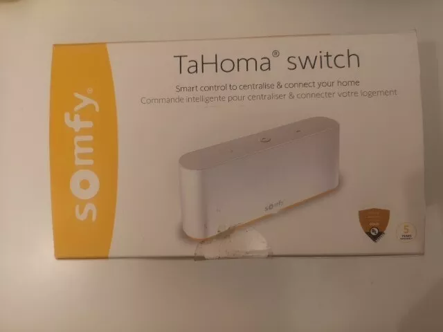 Commande intelligente TaHoma® switch pour maison connectée - Somfy 1870595