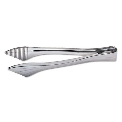 WNA Reflections Heavyweight Plastic Utensils, Serving Tongs, Silver WNA RFTNG9