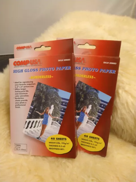 Epson Photo Paper Glossy, 4 x 6 Inches, 50 Sheets (S041809) in 2023