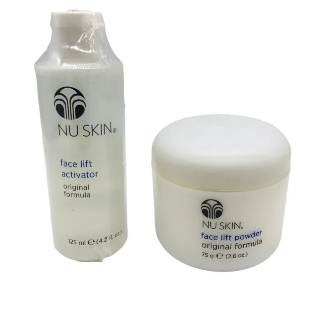 Nu Skin Face Lift Powder with Activator (Original Formula) Set