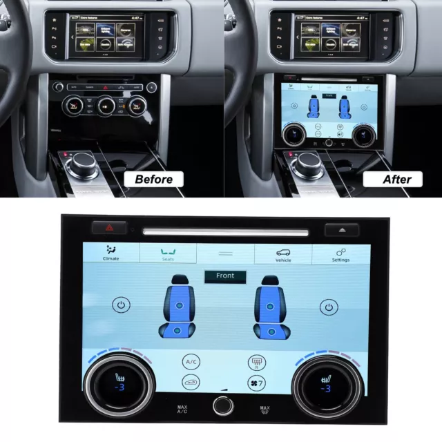 Touchscreen auto 10 pollici controllo temperatura aria pannello touch screen