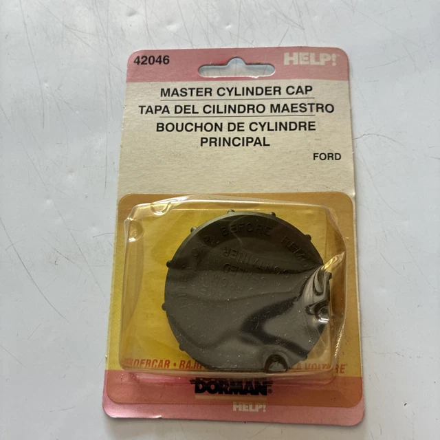 DORMAN HELP! MASTER Cylinder Cap 42046 Brake Fluid Reservoir Cover ...