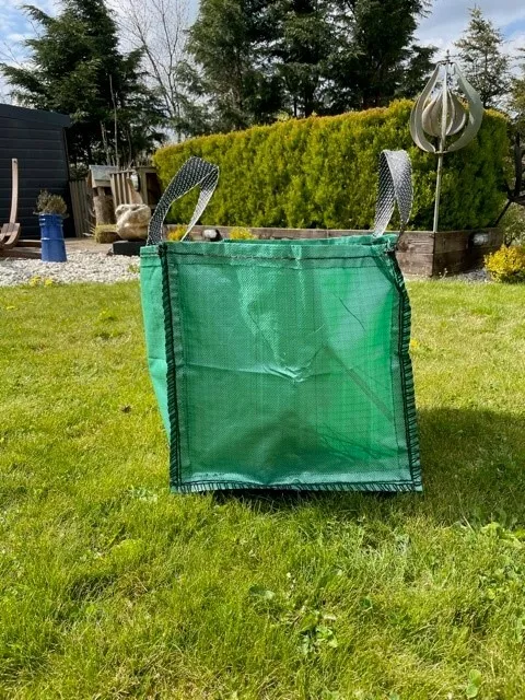 Gartenabfallsäcke Müllhalde Bauherren Schutt 90L Aggregatsack 45x45x45cm 3