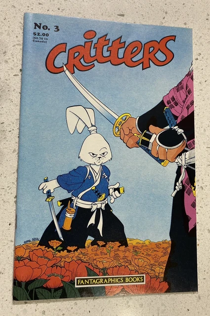 Critters No. 3 VF Fantagraphics Books, Stan Sakai