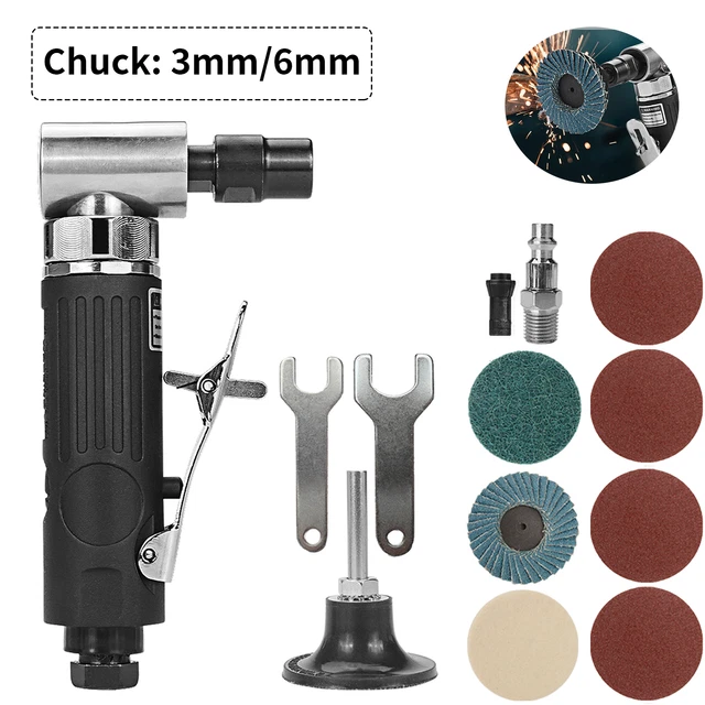 1/4" Air Angle Die Grinder Cutting Grinding Built-in - Foto 14