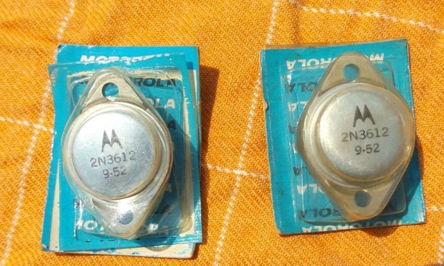 Lot Of 2 Transistors - Motorola 2N3612