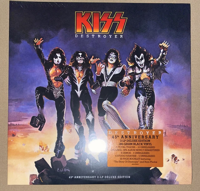 KISS DESTROYER VINYL 2Lp Deluxe 45Th Anniversary Sealed Mint 42.51