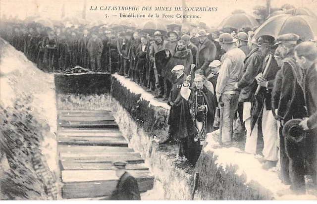 62 - COURRIERES - SAN46527 - La Catastrophe des Mines de Courrières - Bénédi