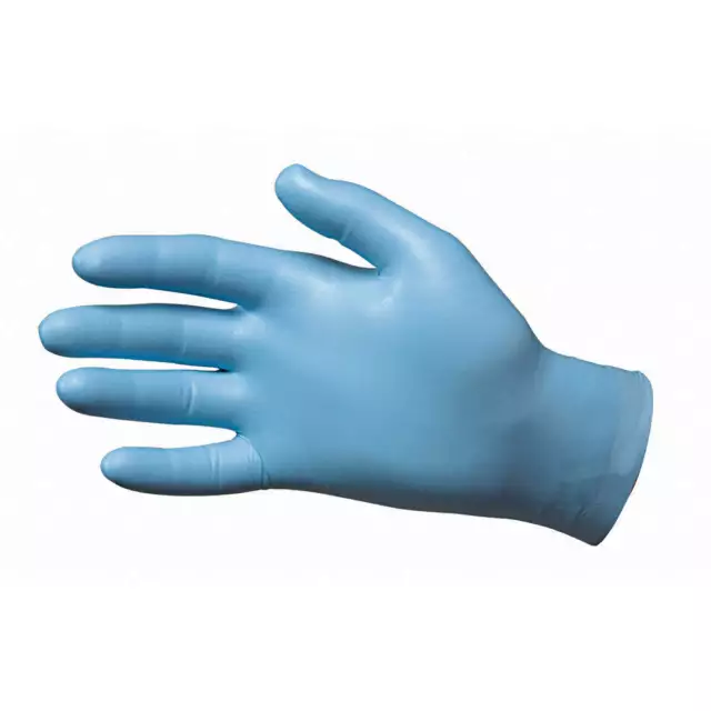 SHOWA 8005PFM Disposable Gloves,Nitrile,M,PK50