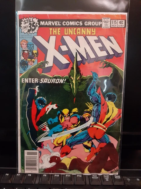 Uncanny X-Men #115 Marvel Comics 1978 Sauron Appearance John Byrne