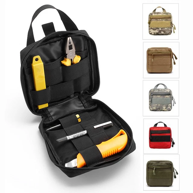 TACTICAL MOLLE POUCH MultiPurpose Hunting EDC Tool Kit Bag Utility